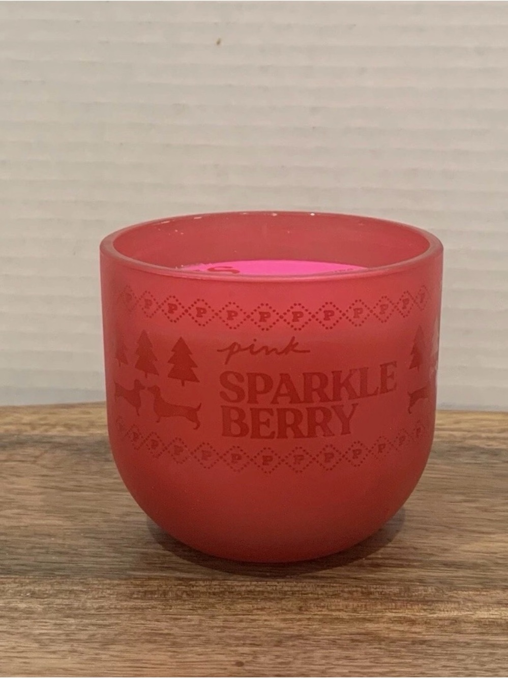 Victoria's Secret PINK Sparkle Berry Candle